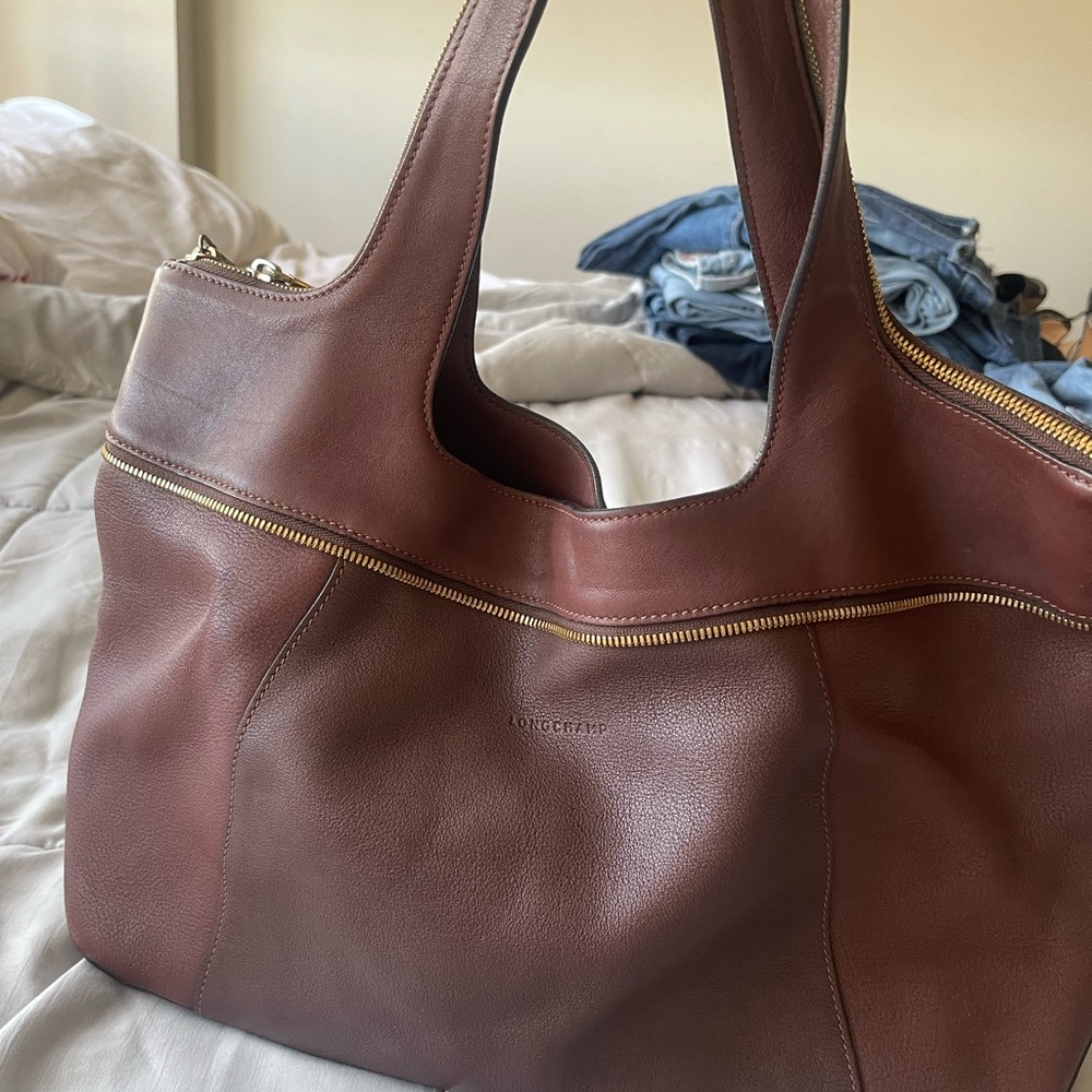 LongChamp nubucks Handbag